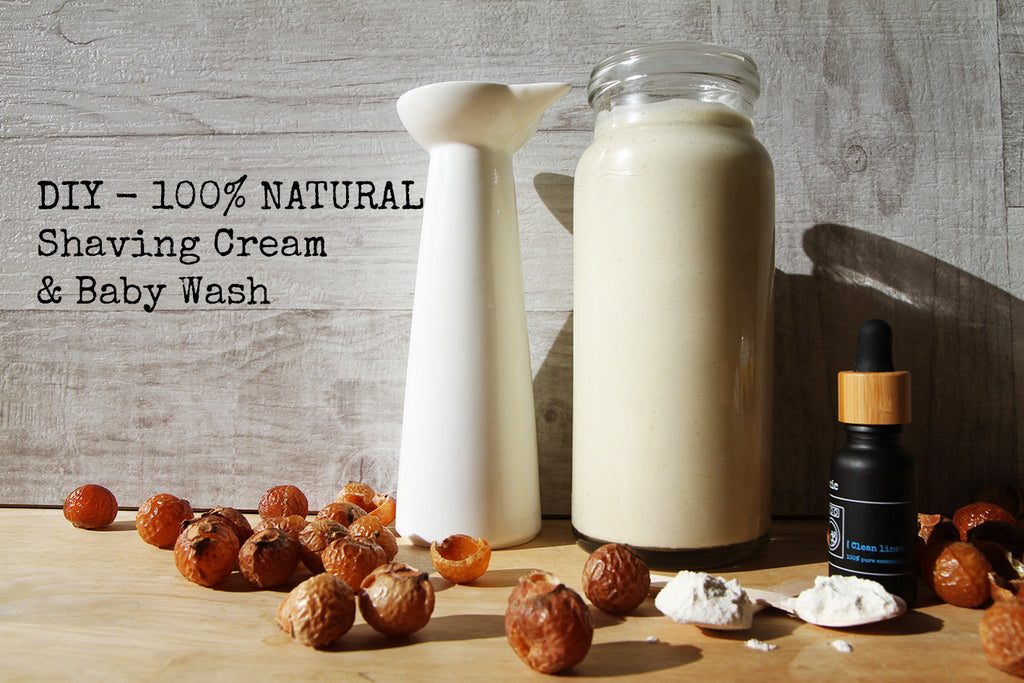 Organic Shaving Cream & moisturising Baby Wash? Yep, Soapberries can do that too!