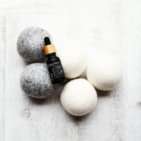 Wool Dryer Ball and Laundry Tonic bonus pack